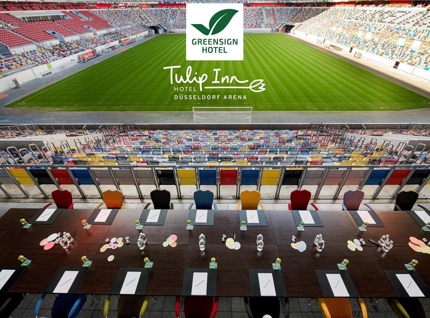 Tulip Inn Hotel Duesseldorf Arena Eksteriør billede