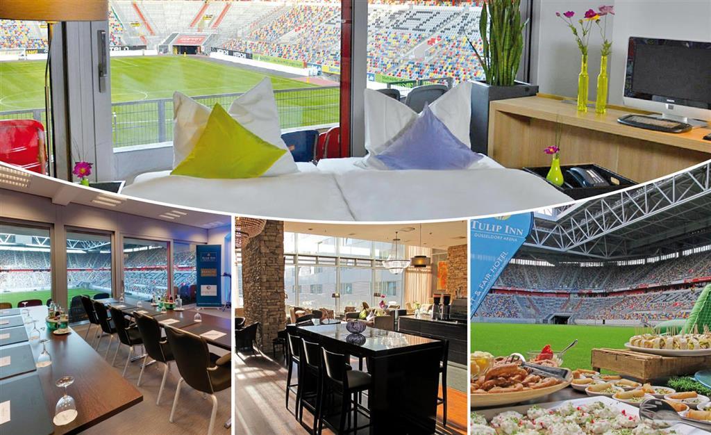 Tulip Inn Hotel Duesseldorf Arena Eksteriør billede